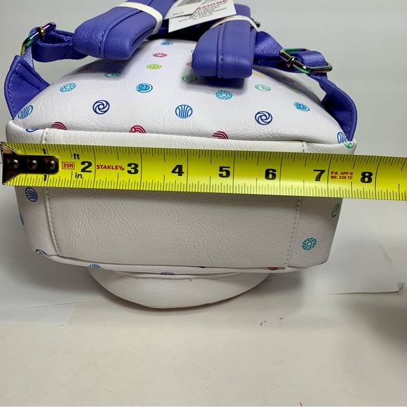 NWT. Loungefly Disney Epcot 40th Anniversary Mini Backpack Disney Parks. - Picture 14 of 15